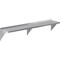 Amgood 14 in. x 72 in. Stainless Steel Wall Shelf With Squared Edge AMG WS-SQ-1472 - alternate 1